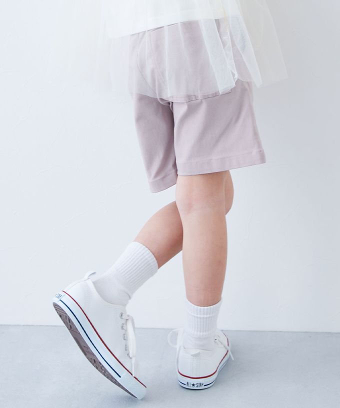 日本 devirock - 超彈力定番色休閒短褲-蕃茄紅