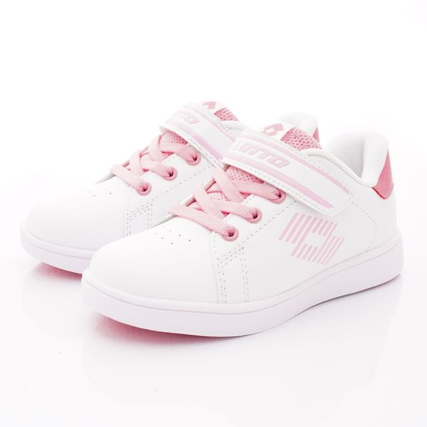 LOTTO - 童鞋-新潮休閒鞋(中大童)-白粉