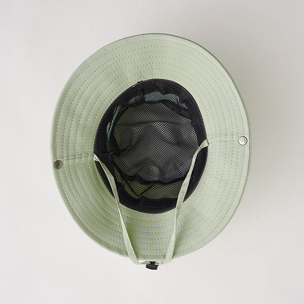 日本 b-ROOM - 抗UV側邊網眼百搭遮陽帽-淺灰 (50-54cm)