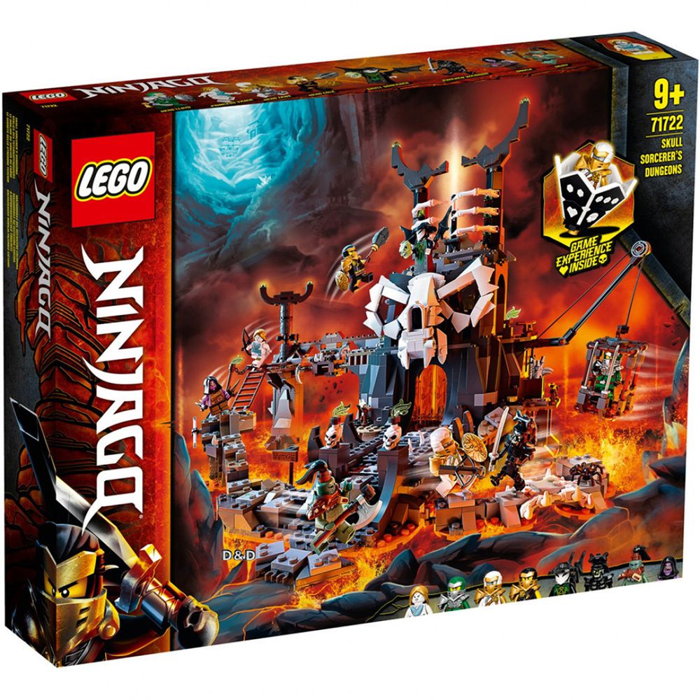 樂高 LEGO - 樂高積木 LEGO《 LT71722》 NINJAGO 旋風忍者系列 - 骷髏頭巫師地牢-1171pcs