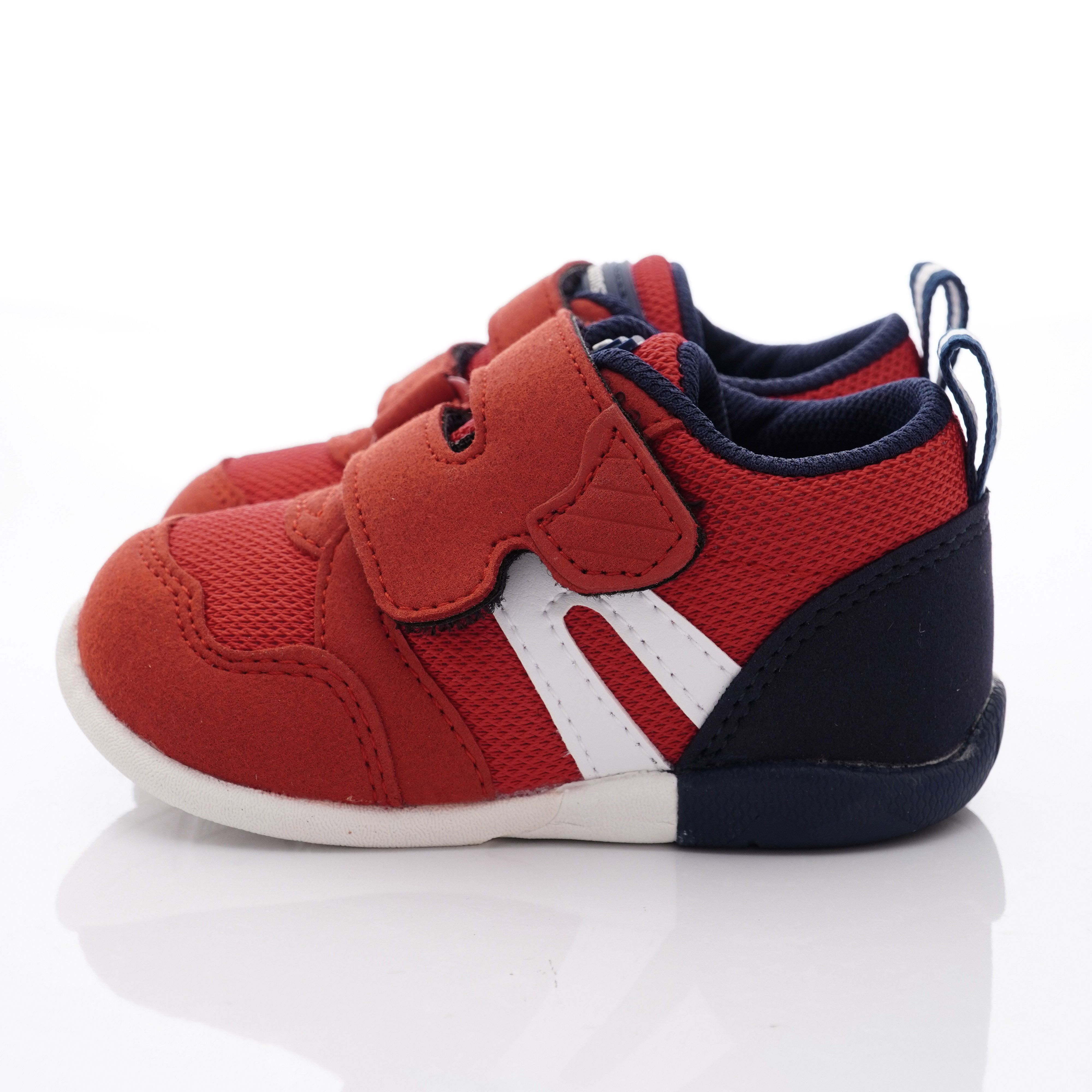 Moonstar日本月星 - 機能童鞋-HI系列3E學步鞋(寶寶段)-暗紅