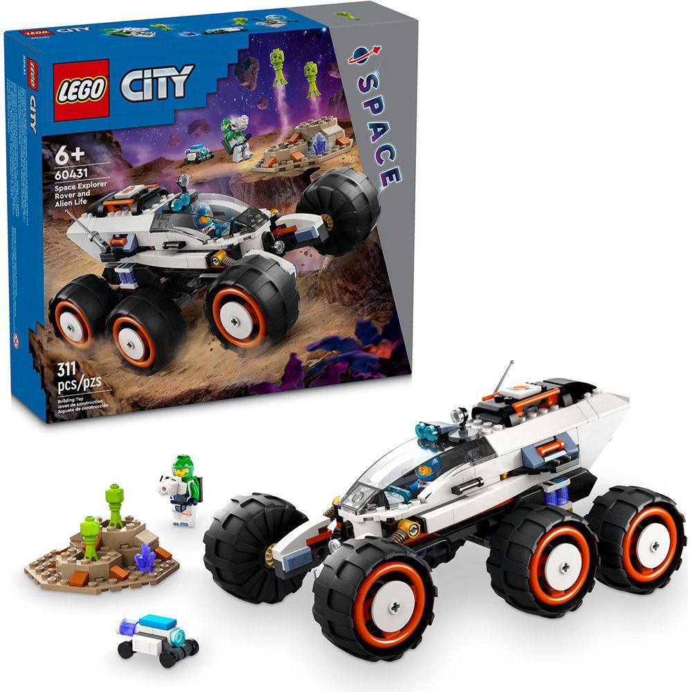 樂高 LEGO - LEGO樂高 LT60431 City 城市系列 - 太空探測車和外星生物