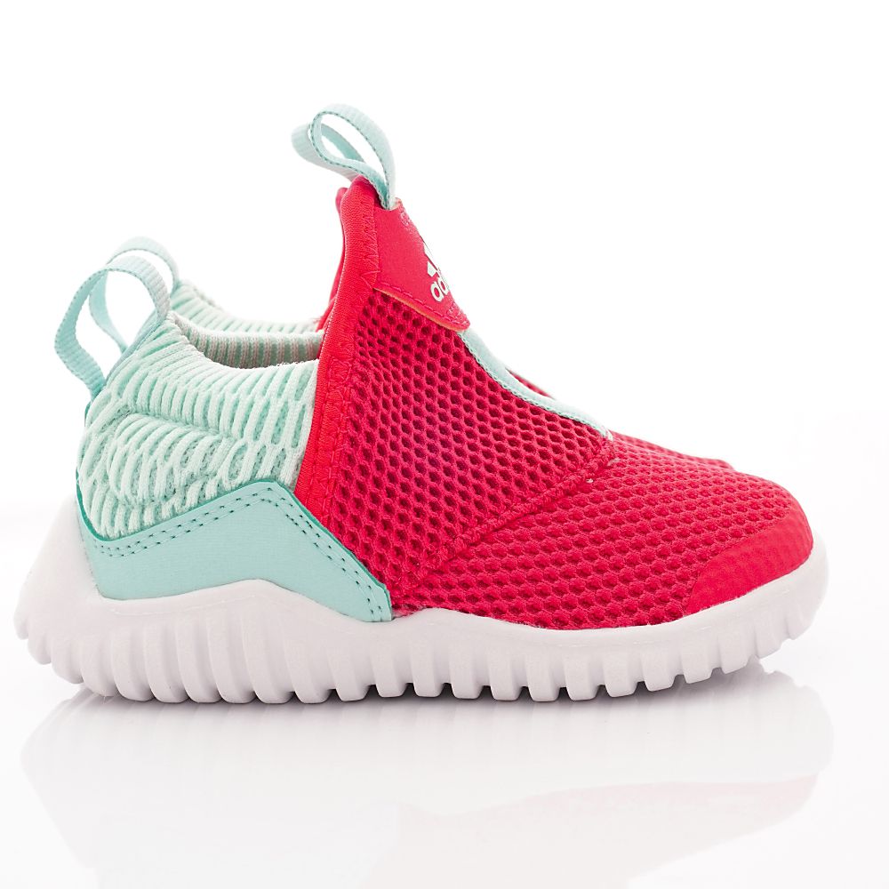 adidas - 愛迪達童鞋-襪套輕便慢跑鞋(中小童段)-紅藍