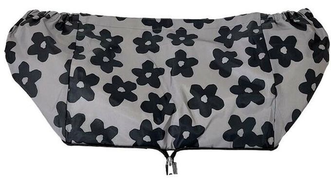 日本 Chepeli - 超大容量保溫保冷購物袋(可折疊收納)-長尾山雀-藍 (約29x52x24cm)