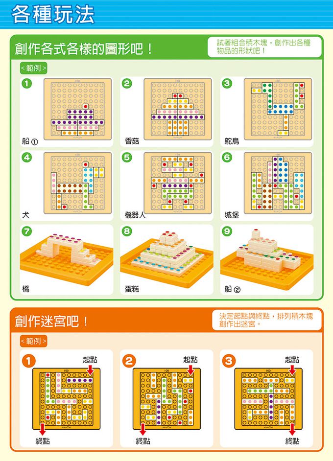 KUMON - 十以內的分解合成