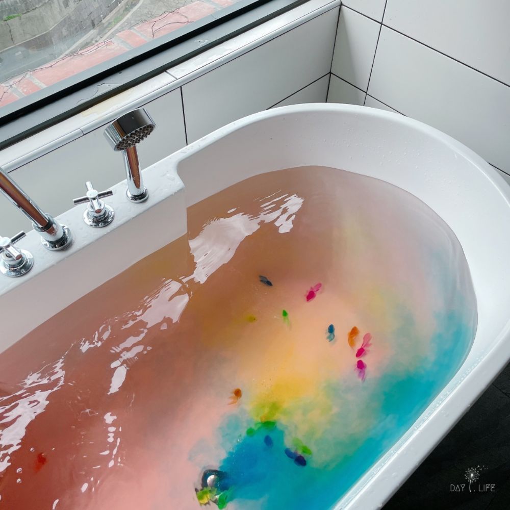 玩玩 Play - 彩色長尾果凍金魚組 (魚身長約4cm、撈網：小圓直徑7CM 長度30CM)-魚一組約20隻、撈網 1支