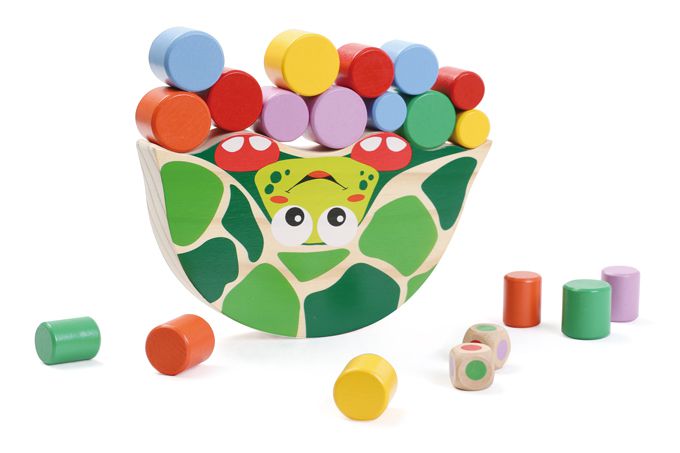 風車圖書 - 翻轉小烏龜平衡積木桌遊-FOOD超人