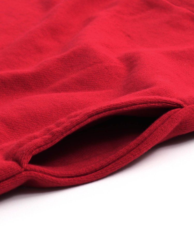 日本 BREEZE - 節慶滿點！裏毛長袖洋裝-假期-紅