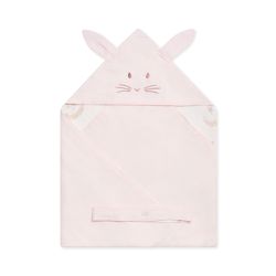 奇哥 - 比得兔紗布包巾 75×75cm(安撫包巾 新生兒包巾 包被 蓋毯 蓋被 寶寶毯 嬰兒毯)-花冠比得