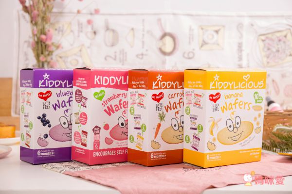 【Kiddylicious英國童之味】米餅、幼兒點心 ★ 無人工添加、無色素