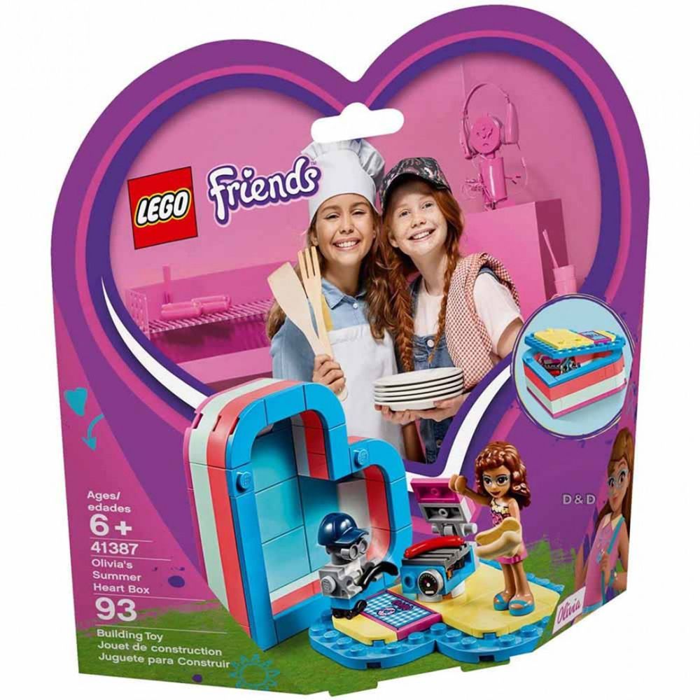 樂高 LEGO - 樂高 Friends 姊妹淘系列 - 奧麗薇亞的夏日心型盒 41387-93pcs