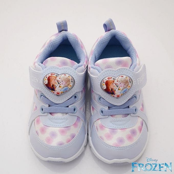 冰雪奇緣 - 冰雪奇緣2電燈鞋-FNKX37456藍(中小童)-電燈鞋-藍