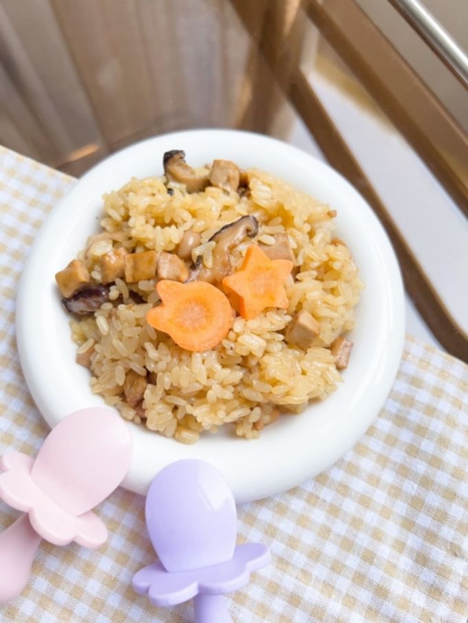 兔比媽咪廚房 - 手工油飯(2Y+)｜600公克-(葷 / 素可選)