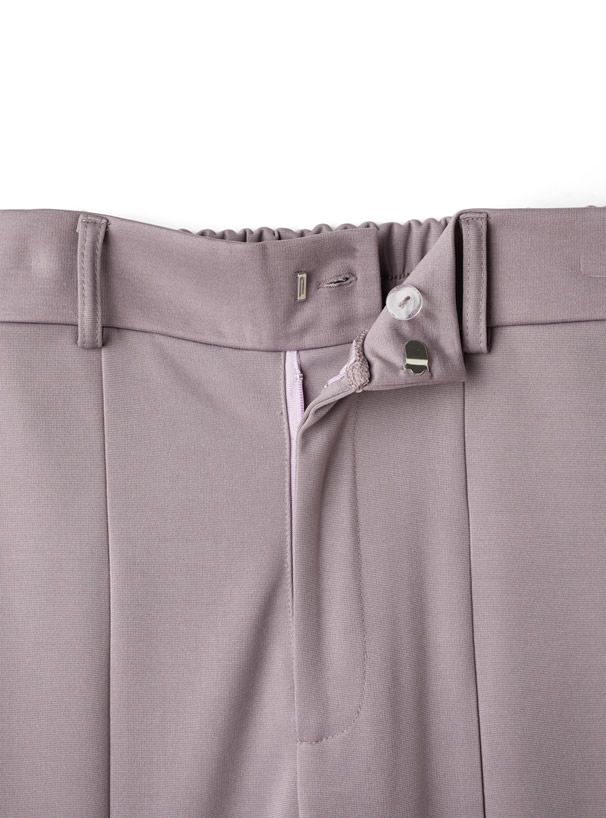 日本 GRL - 修長美腿微喇叭長褲-簡約黑