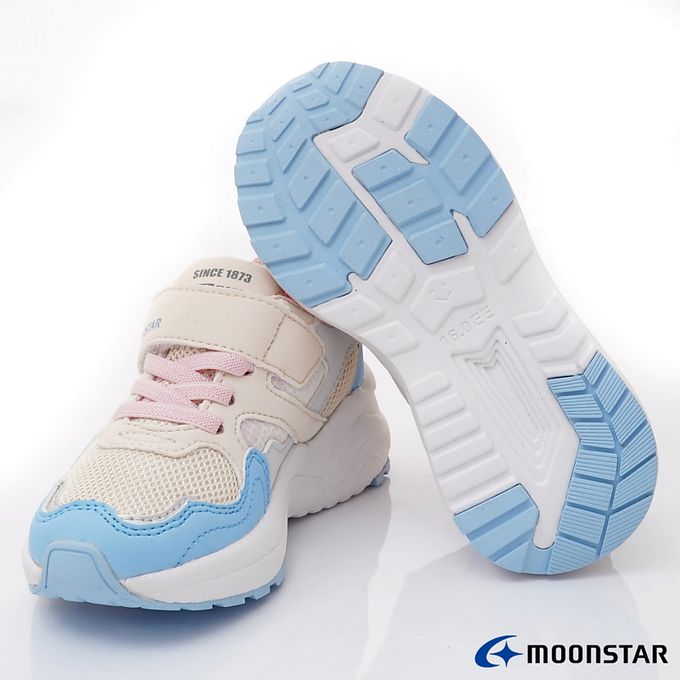 Moonstar日本月星 - 運動系列機能童鞋-MSCNC3308卡其(中大童)-運動鞋-卡其