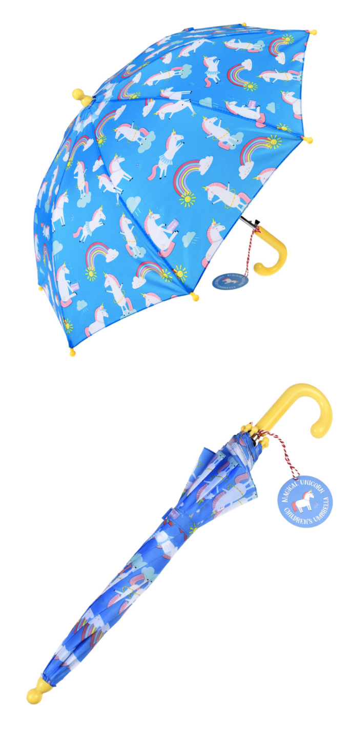 英國 Rex London - 幼童/兒童自動傘-獨角獸
