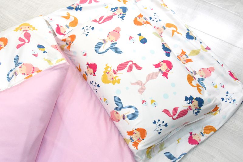 Fotex 芙特斯 - 兒童防蟎睡袋-睡袋-美人魚(白)