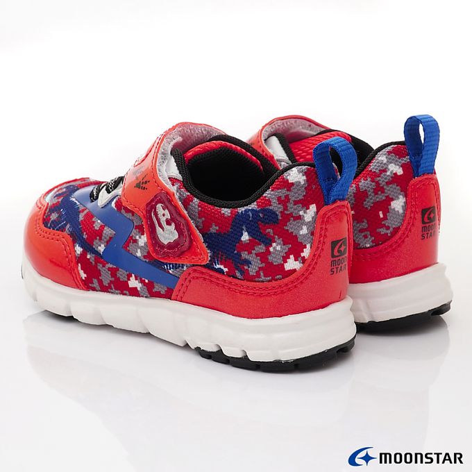 Moonstar日本月星 - 公園玩耍機能童鞋-CRC23382紅(中小童)-機能運動鞋-紅
