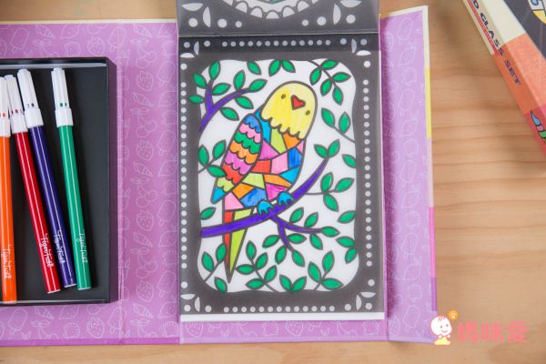 在家擁有小小畫室【澳洲 Tiger Tribe】旅行著色盒＆窗花彩繪