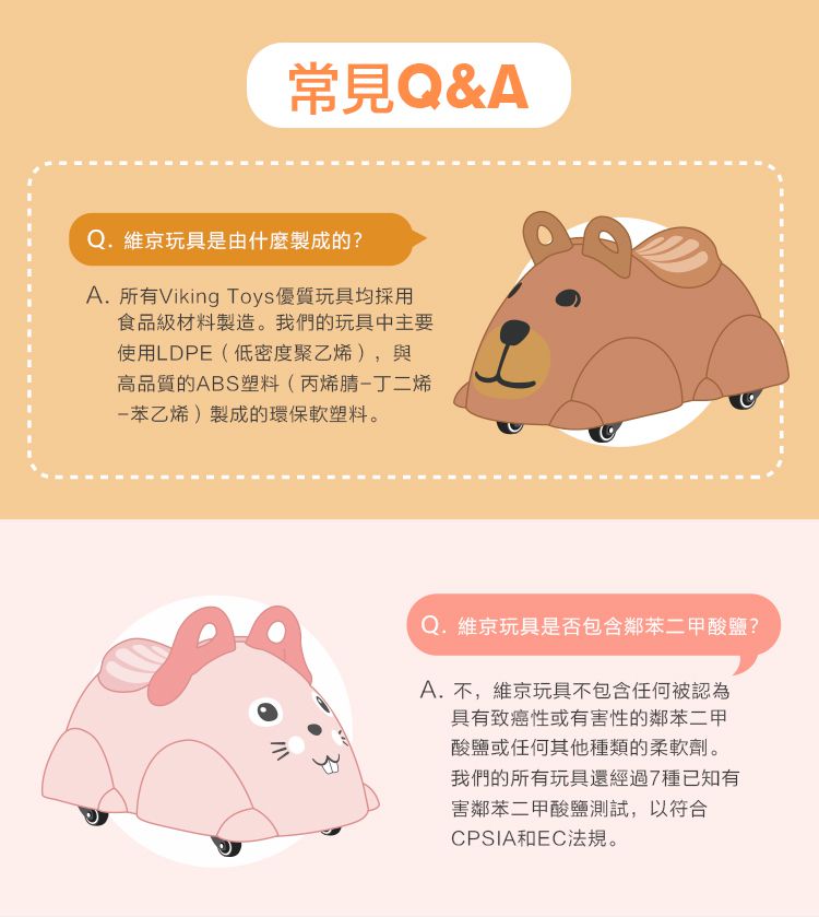 瑞典Viking toys - 學步嚕嚕車 - 悠閒小熊貓 1973