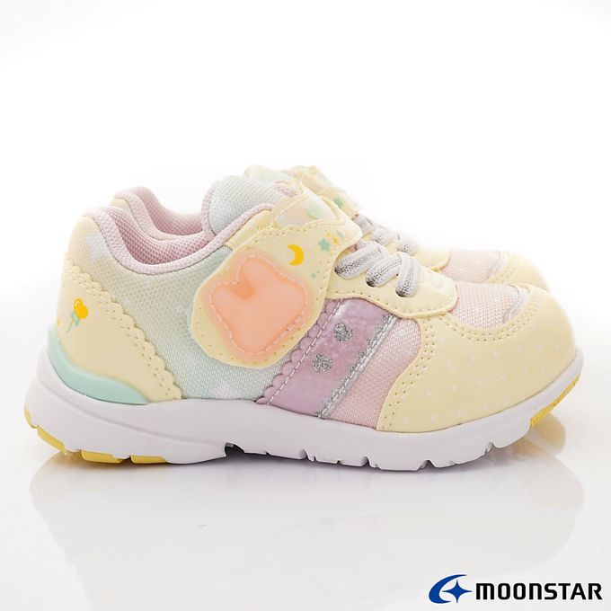 Moonstar日本月星 - 玩耍速乾機能童鞋-CRC23443黃(中小童)-機能運動鞋-黃
