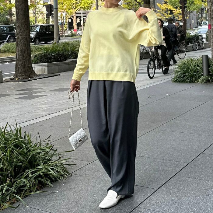 日本 ihuu - 酷甜愛心刺繡針織上衣-米杏