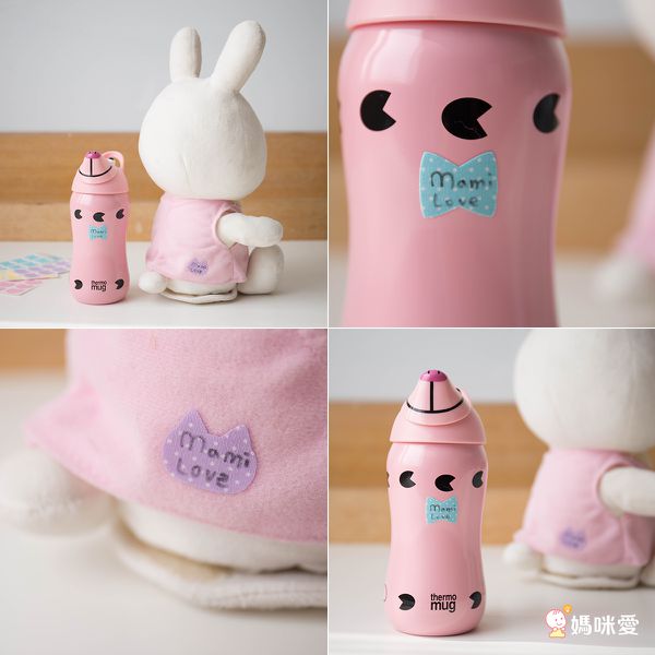 日本 KAWAGUCHI 川口 - 日本製免燙標籤姓名布貼紙-藍點點 (三包特惠組)