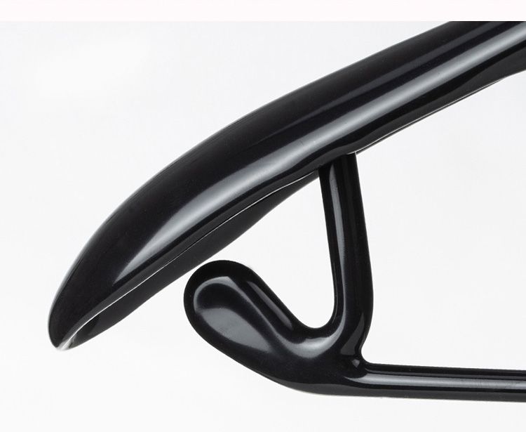 日本霜山 - 防滑無痕型多功能寬肩衣架-白-6入