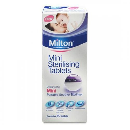 英國米爾頓 Milton - 迷你消毒錠-50錠*2盒加贈1盒