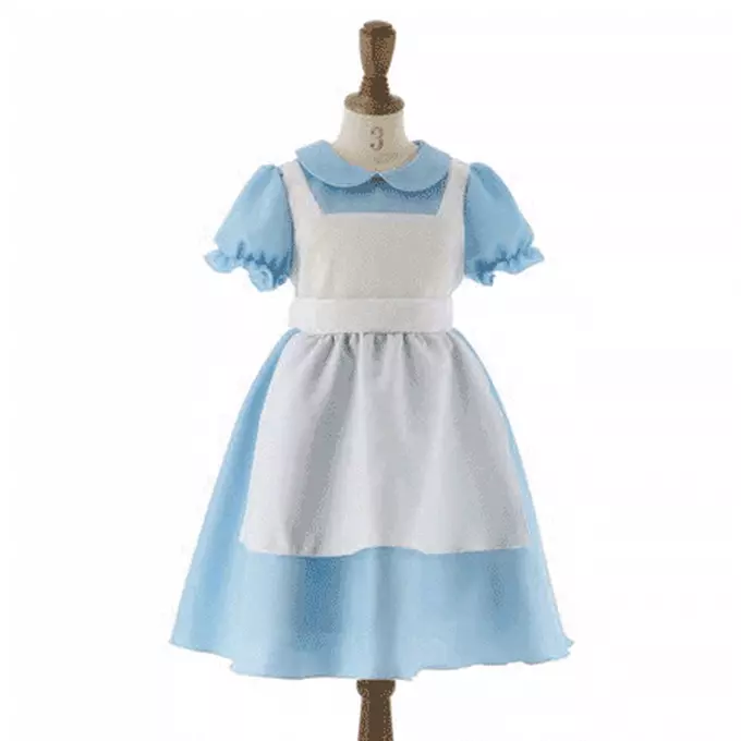 日本 Catherine Cottage - [萬聖節]經典愛麗絲少女短袖洋裝-淺藍