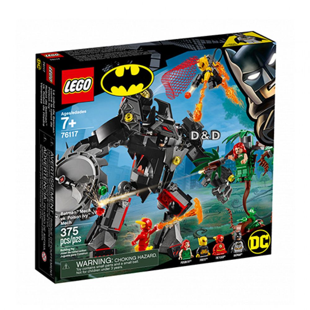 樂高 SUPER HEROES 超級英雄系列 - Batman™ Mech vs. Poison Ivy™ Mech 76117-375pcs