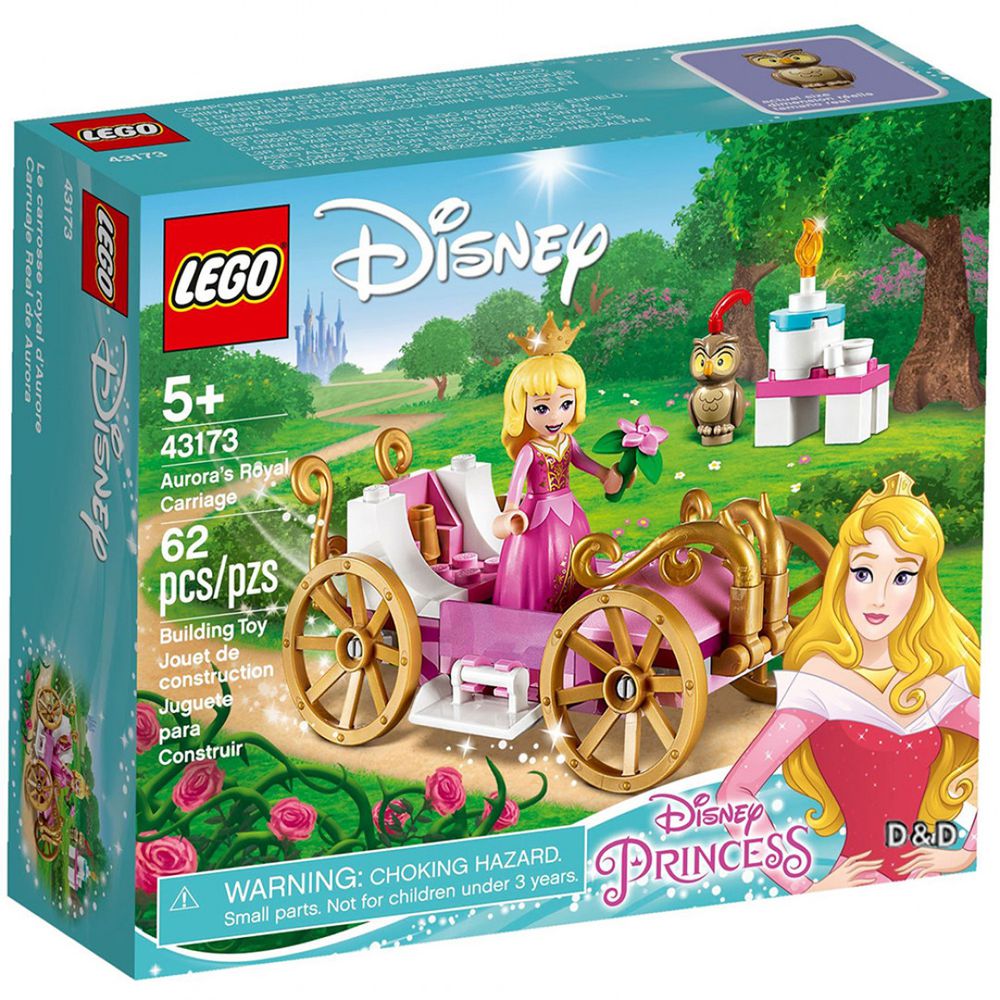 樂高 LEGO - 樂高 Disney 迪士尼公主系列 -  奧蘿拉公主的皇家馬車 43173-62pcs