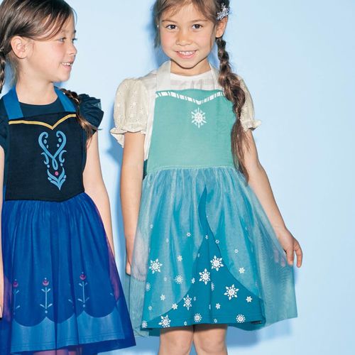 日本千趣會 - 迪士尼公主圍裙式洋裝-艾莎