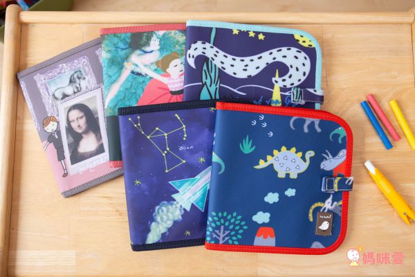 美國Jaq Jaq Bird - 攜帶型粉筆畫冊-空白款-巴黎