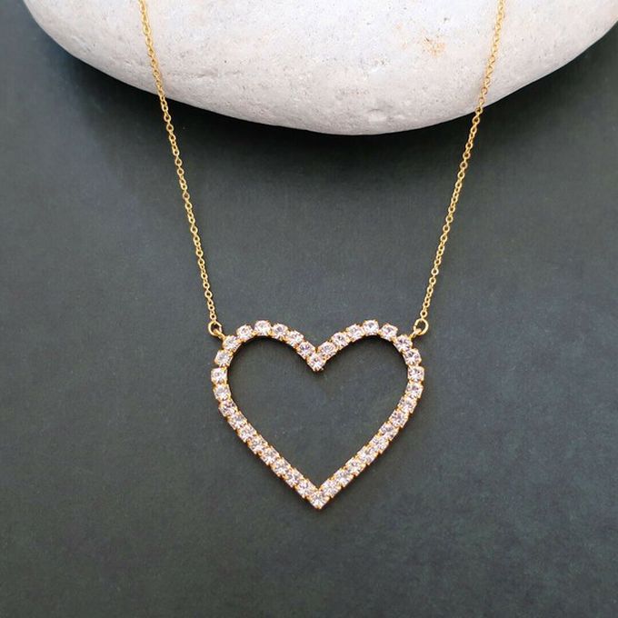 日本 Melody Accessory - 日本製 典雅華美水鑽長項鏈-長條