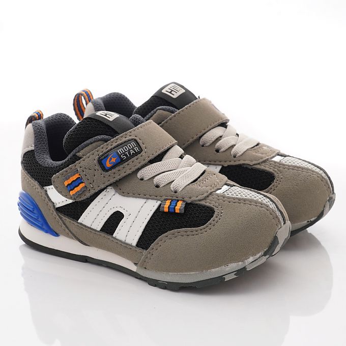 Moonstar日本月星 - HI系列十大機能運動款(中小童段)-運動鞋-灰黑