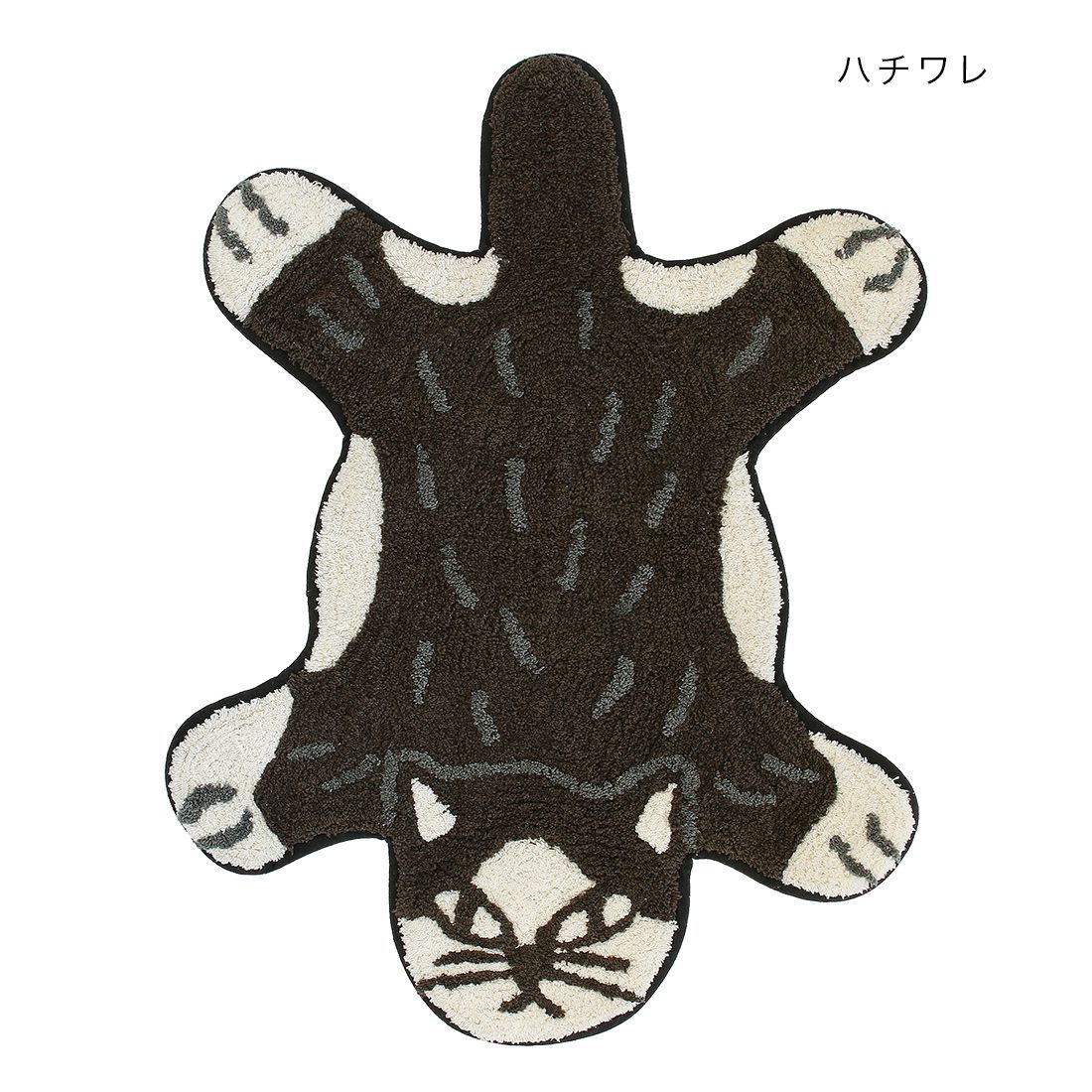 日本 TOMO - 動物系 短絨吸水腳踏墊/地墊-老虎-トラ (69×54cm)