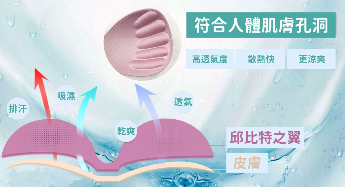 香茉 CHANMODE - 天使飛翼蕾絲裸感無痕內衣-貼合內衣款-膚-內衣x1件