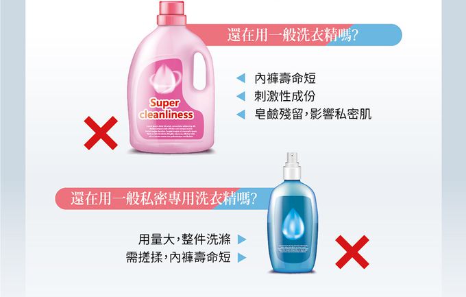 婦潔 VIGILL - 私密衣物手洗噴霧 250ml (單入)