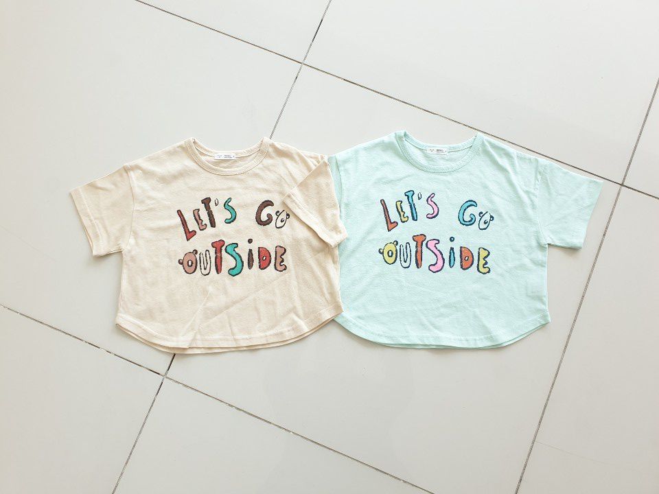 韓國 Mimico - Let's go 字母T-薄荷綠