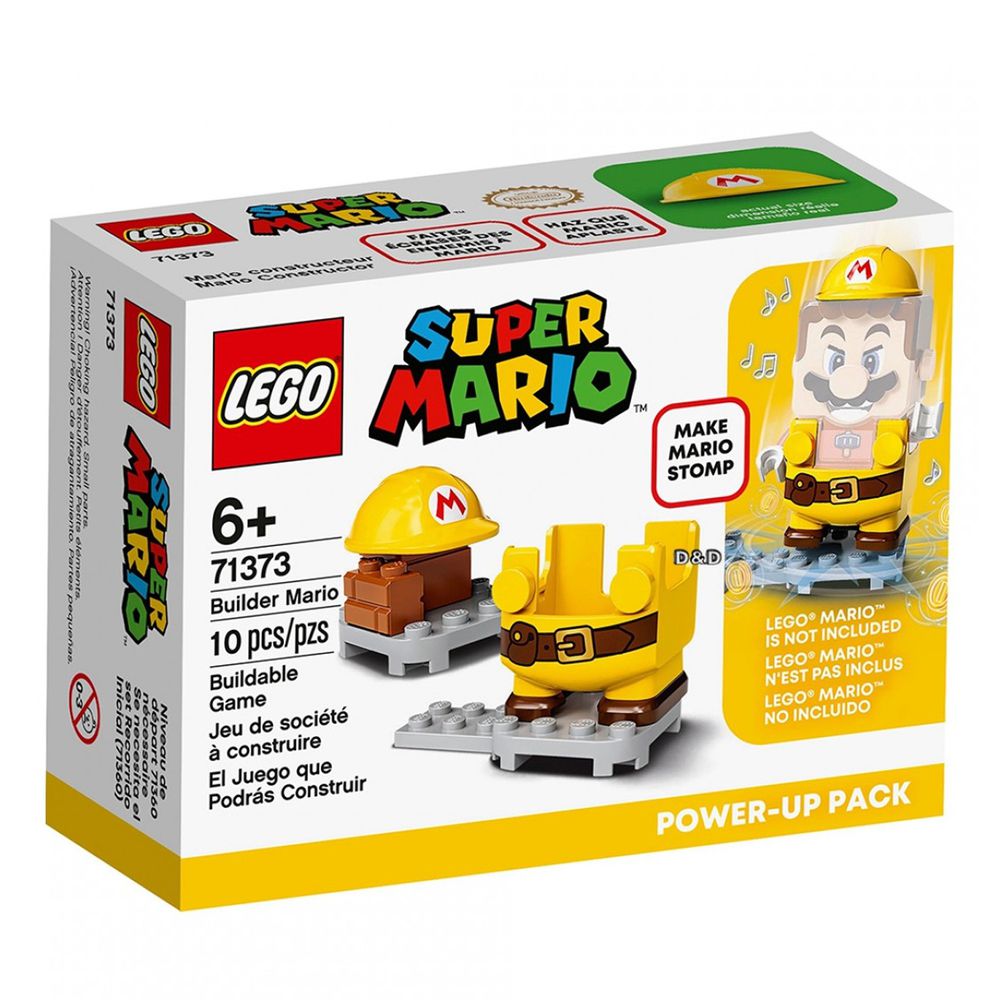 樂高積木 LEGO《 LT71373 》SUPER MARIO超級瑪利歐系列-Builder Mario Power-Up Pack建築工瑪利歐Power-Up套裝-10pcs