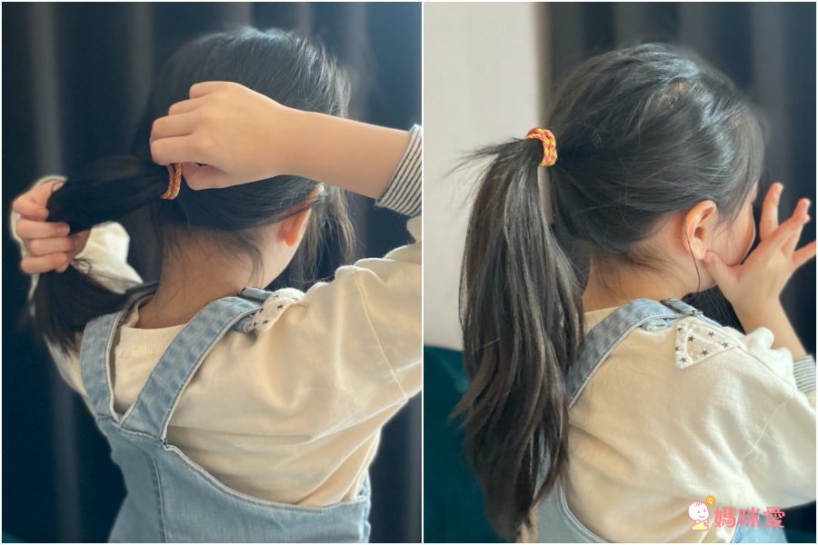 L. ERICKSON - 彈力髮圈-細款-Denim-12入組