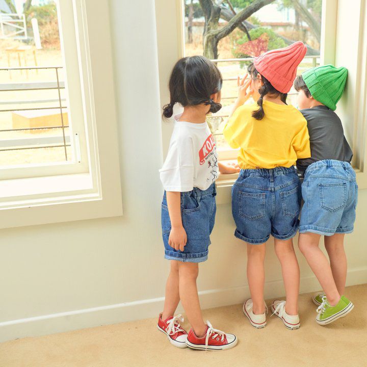 韓國 Hanab - 跳舞無尾熊純棉T-黃