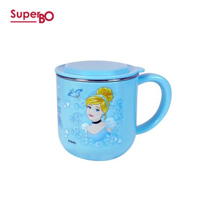 SuperBO - 不鏽鋼水杯-灰姑娘-260ml
