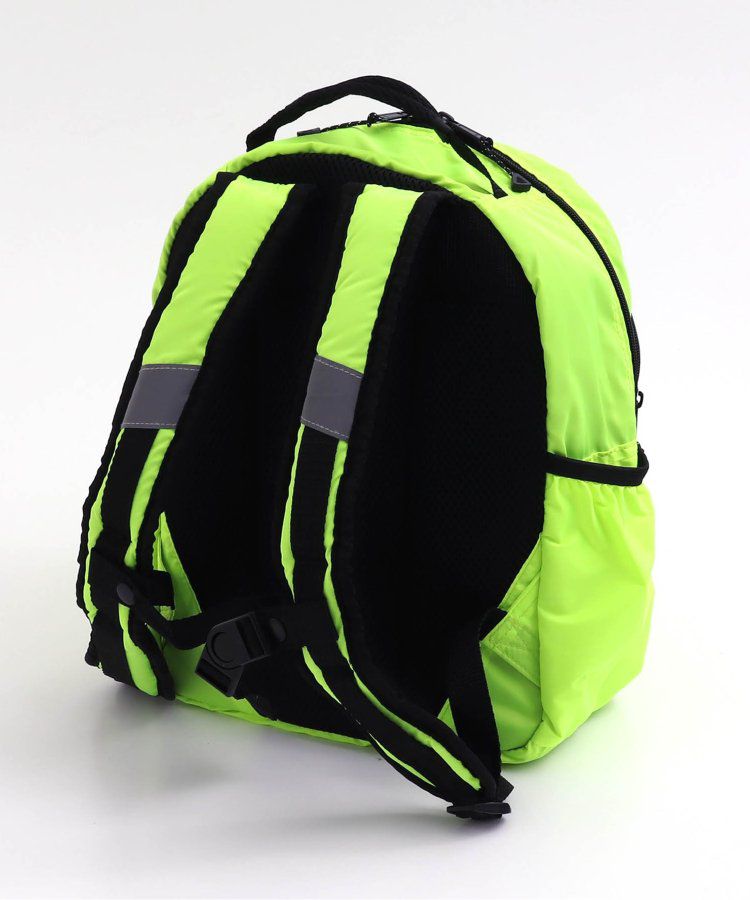 日本 BREEZE - 高機能輕量減壓設計兒童背包-白綠棋盤格 (33x24x13cm)