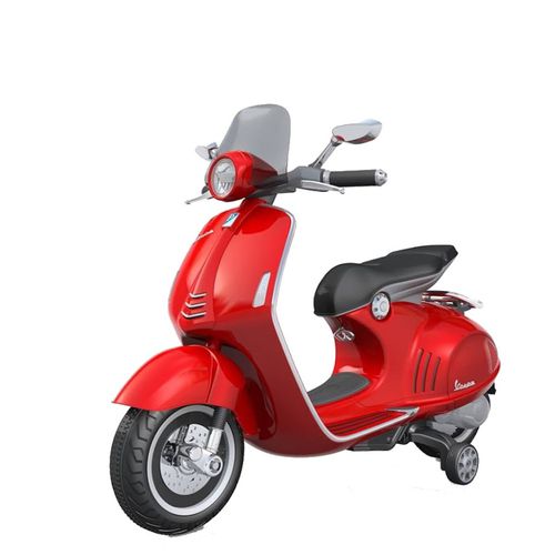 義大利Vespa - 電動玩具車-紅