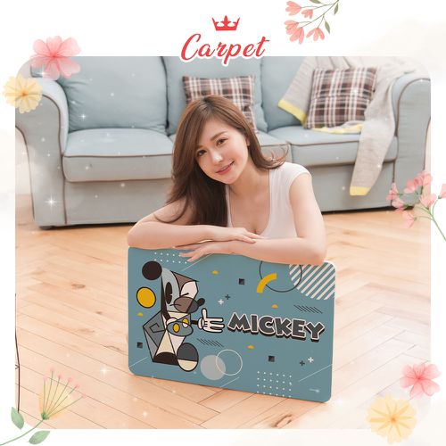 迪士尼 Disney 【藝術米奇】 珪藻土吸水地墊 浴室地墊 腳踏墊 吸水墊60X40X0.9cm
