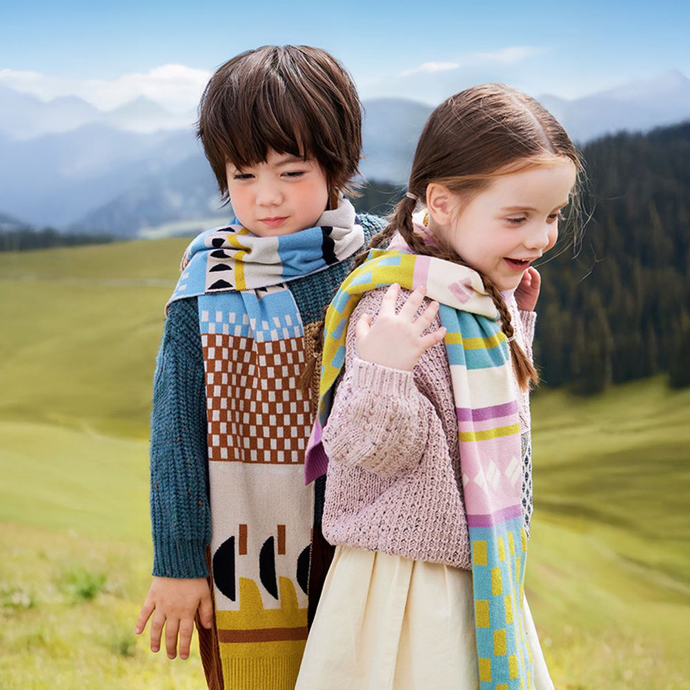 Kocotree 冬日幻想曲針織圍巾