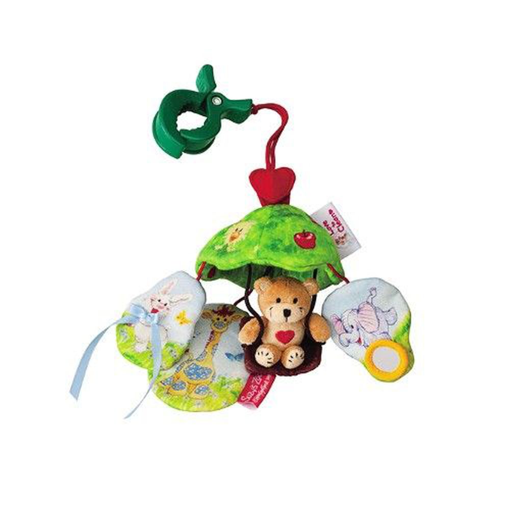 日本 People - Suzy’s Zoo布玩具抗菌防臭系列-嬰兒車懸吊玩具組