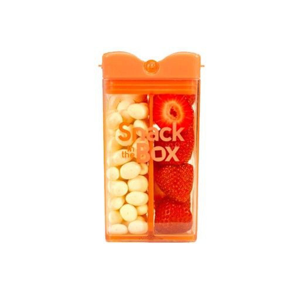 加拿大 Snack in the Box - Tritan兒童零食攜帶盒-橘色 (355ML)